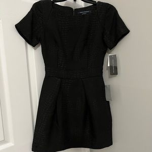 French Connection Croc Luxe Short Sleeve Dress